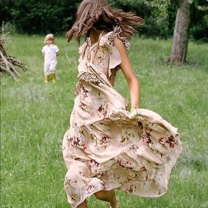 Anthropology- Sedona Sunrise Maxi Dress